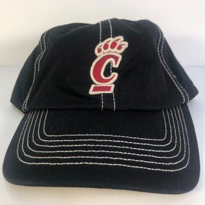 Fan Favorite Cincinnati Bearcats Plain Logo Strapback Adjustable Hat Cap NWT